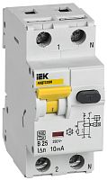Автоматический выключатель дифференциального тока АВДТ32EM В25 10мА | код MVD14-1-025-B-010 | IEK 